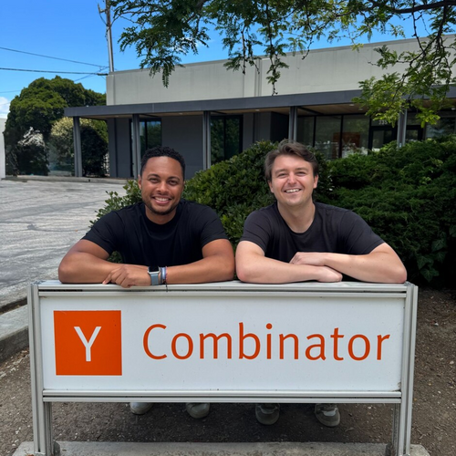 Pennant co-founders Ryan Nowicki Stewart and Tomas Taylor at Y Combinator